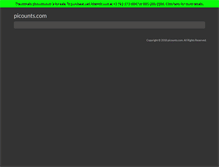 Tablet Screenshot of picounts.com